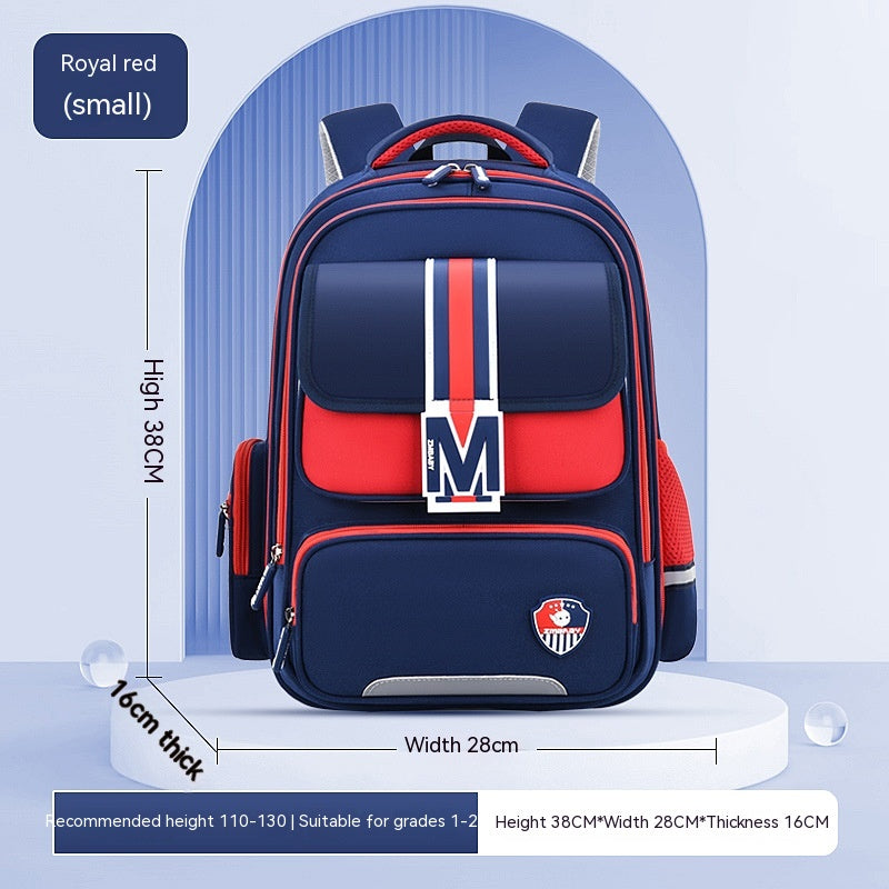 Nicely Baby Burden Relief Spine Protection Primary School Student Schoolbag Large Capacity Lightweight Children Backpack/