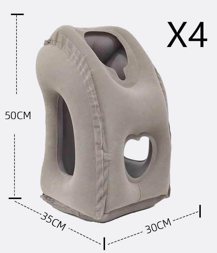 Nicely Inflatable Cushion Travel Pillow The Most Diverse & Innovative Pillow for Traveling 2017 Airplane Pillows Neck Chin Head Support