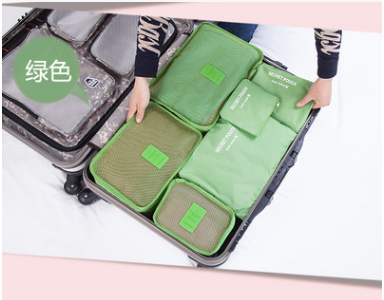 Best Durable Waterproof Nylon Packing Cube Travel Organizer Bag