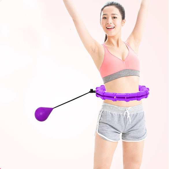 Nicely Fitness Ring Adjustable Sport Hoops Abdominal Thin Waist Exercise Detachable Massage Fitness Hoops Gym Home Training Weight Loss