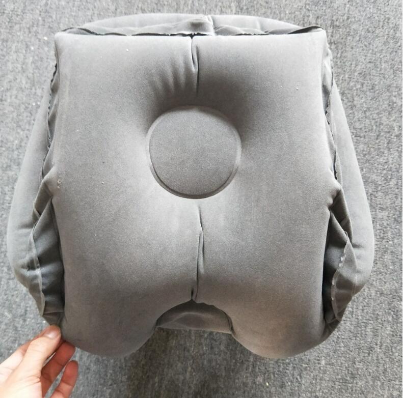 Nicely Inflatable Cushion Travel Pillow The Most Diverse & Innovative Pillow for Traveling 2017 Airplane Pillows Neck Chin Head Support