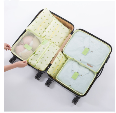 Best Durable Waterproof Nylon Packing Cube Travel Organizer Bag
