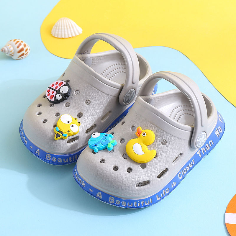 Nicely Kids Slippers for Boys Girls Cartoon Shoes Summer Toddler