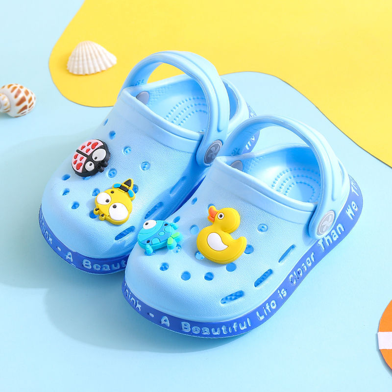 Nicely Kids Slippers for Boys Girls Cartoon Shoes Summer Toddler