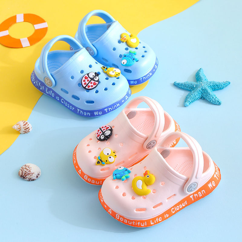 Nicely Kids Slippers for Boys Girls Cartoon Shoes Summer Toddler