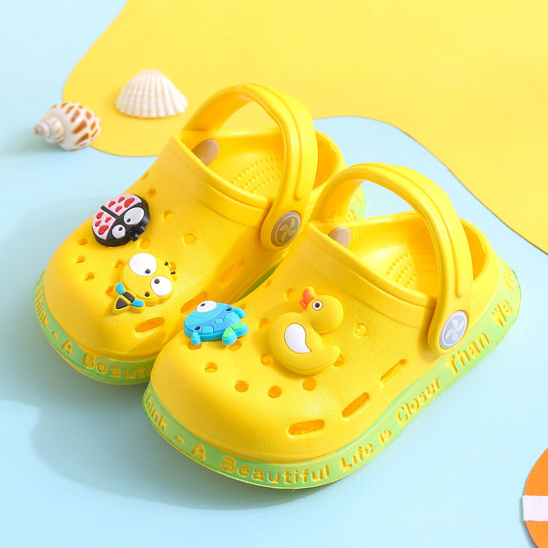 Nicely Kids Slippers for Boys Girls Cartoon Shoes Summer Toddler
