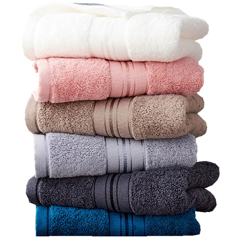 Soft and Pure Color Thick Cotton Bath Towel Increased Pure Cotton Beach Towel Beauty Salon Bath Towel