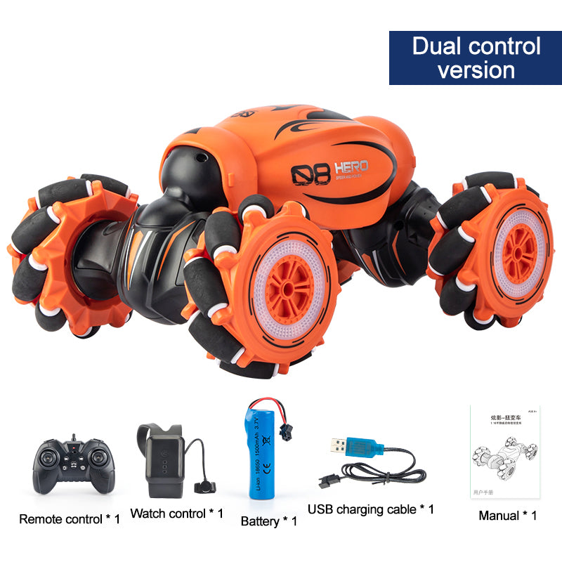 entertainment Gesture Sensing Deformation Remote Control Car