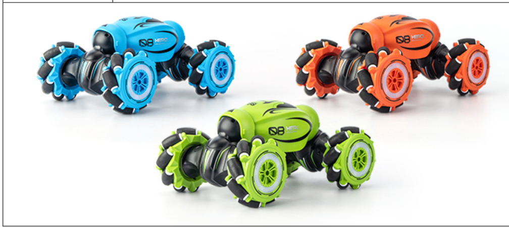 entertainment Gesture Sensing Deformation Remote Control Car
