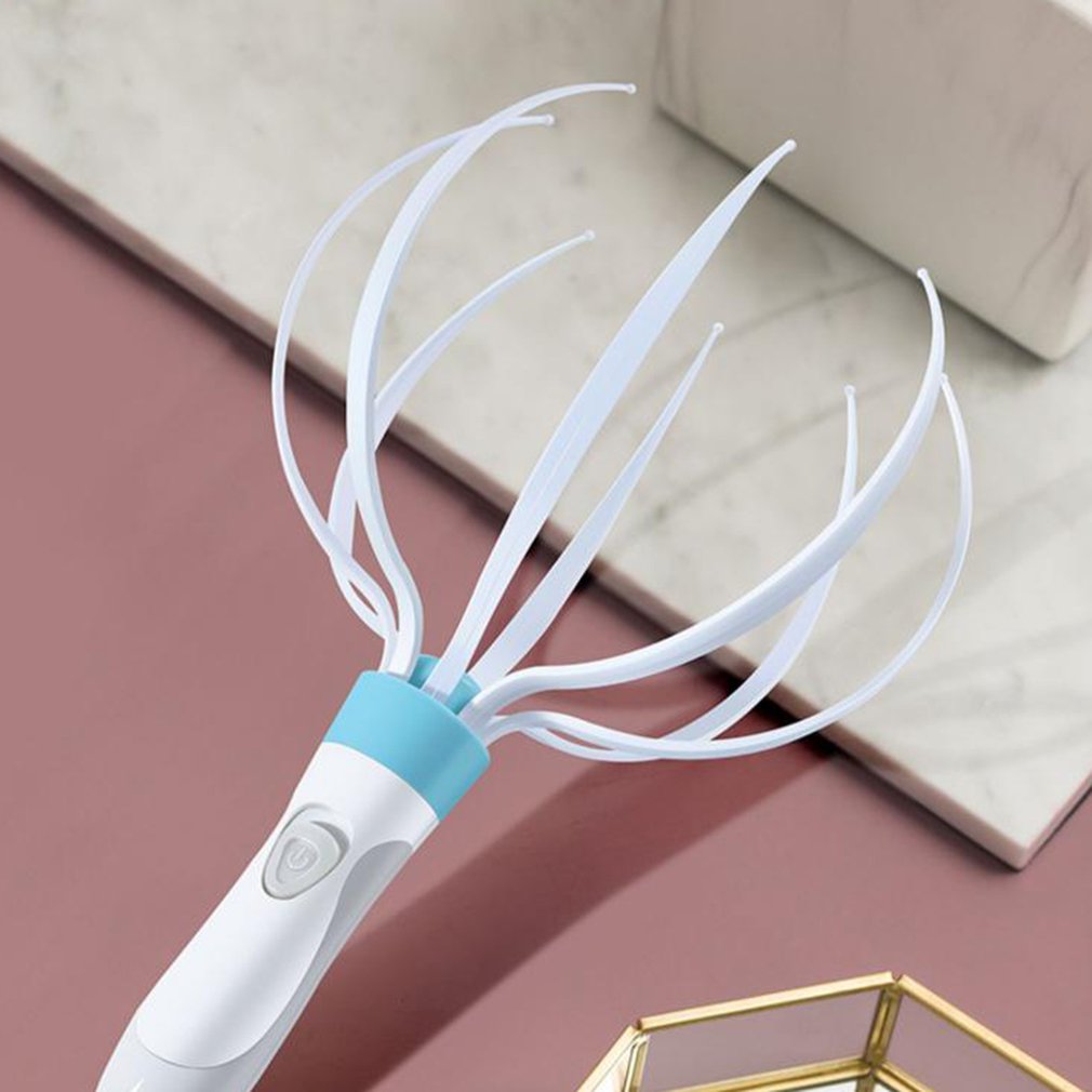 Head Scalp Massager Octopus Vibration And Refreshing E Massager