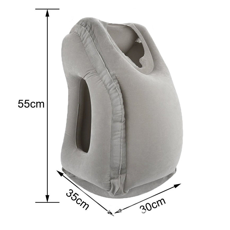 Nicely Inflatable Cushion Travel Pillow The Most Diverse & Innovative Pillow for Traveling 2017 Airplane Pillows Neck Chin Head Support