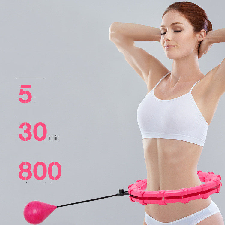 Nicely Fitness Ring Adjustable Sport Hoops Abdominal Thin Waist Exercise Detachable Massage Fitness Hoops Gym Home Training Weight Loss