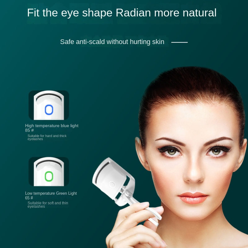 Best Eyelash Curler Portable Electric Heated Comb Eye Lash Long Lasting Eyelashes Curls Thermal Eyelash Curler Makeup Tools Heated Eyelash Curlers,Rechargeable Electric Eyelash Curler,Handheld Eyelash Heat