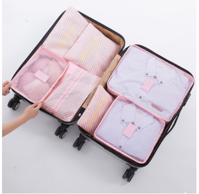 Best Durable Waterproof Nylon Packing Cube Travel Organizer Bag