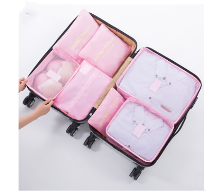 Best Durable Waterproof Nylon Packing Cube Travel Organizer Bag