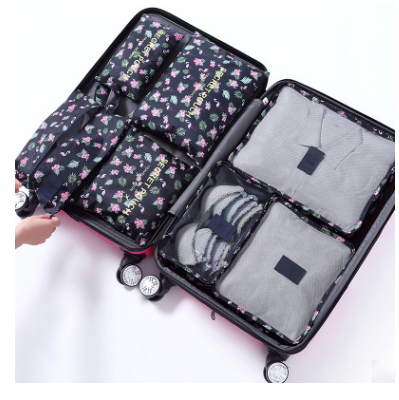 Best Durable Waterproof Nylon Packing Cube Travel Organizer Bag