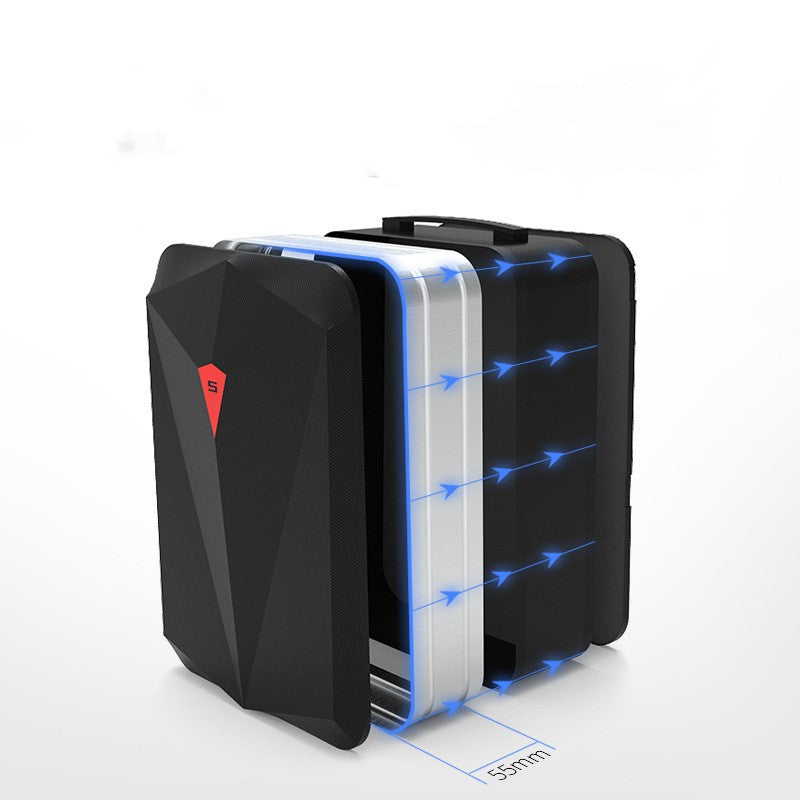 Great Alloy Frame Hard Shell Setting Men's Backpack /
