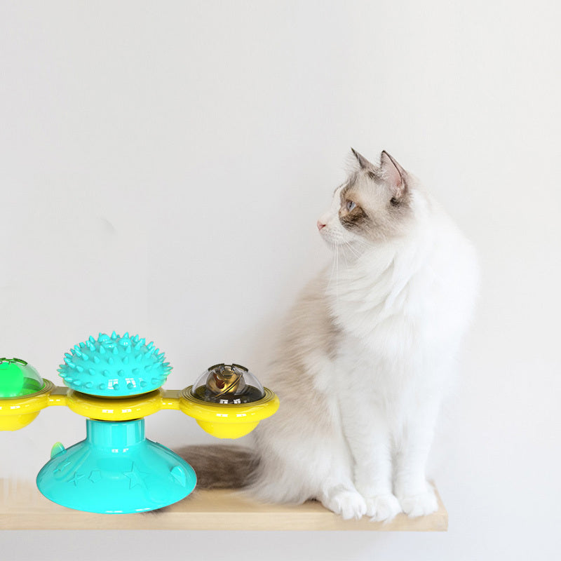 Cat Rotating Windmill Multi-Function Toys .