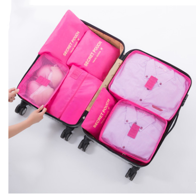 Best Durable Waterproof Nylon Packing Cube Travel Organizer Bag