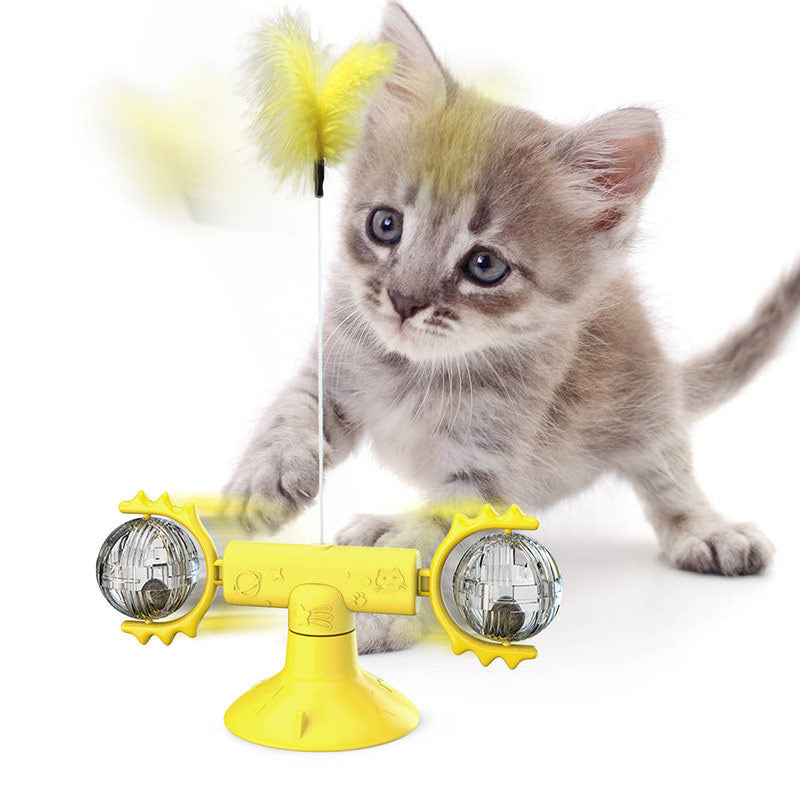 Cat Rotating Windmill Multi-Function Toys .