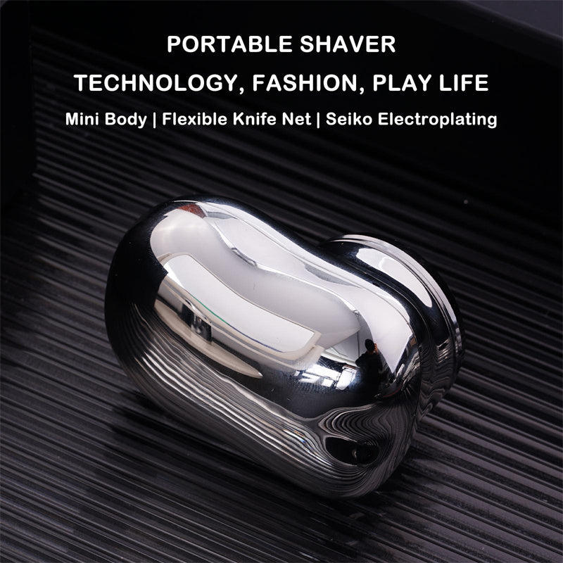 Mini Portable Face Cordless Shavers Rechargeable USB Electric Shaver Wet & Dry Painless Machine Shaving For Men