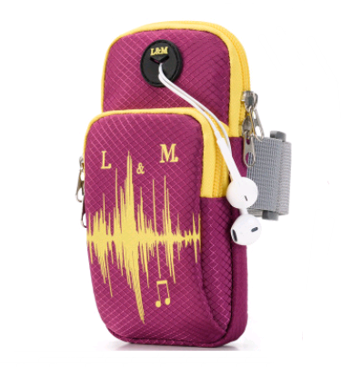 Best Compatible with Apple, Running Mobile Arm Bag Men And Women Sports Arm Bag IPhone7 Or 8plus Waterproof Mobile Phone Arm With Fitness Wrist Bag