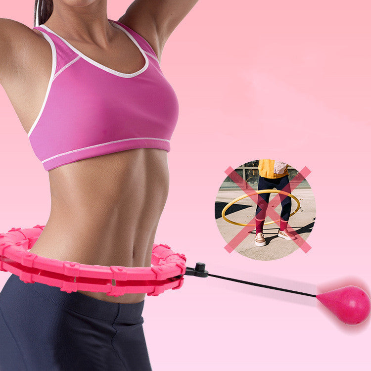 Nicely Fitness Ring Adjustable Sport Hoops Abdominal Thin Waist Exercise Detachable Massage Fitness Hoops Gym Home Training Weight Loss