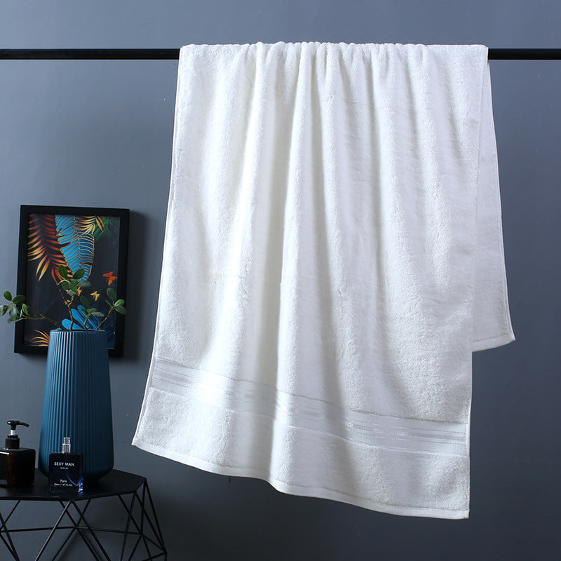 Soft and Pure Color Thick Cotton Bath Towel Increased Pure Cotton Beach Towel Beauty Salon Bath Towel