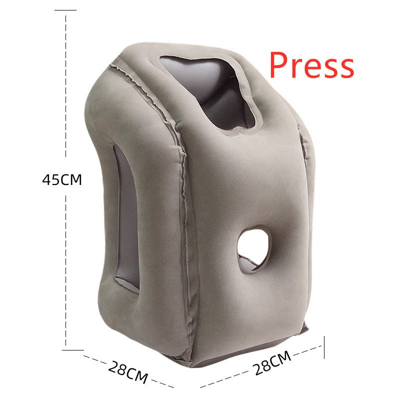 Nicely Inflatable Cushion Travel Pillow The Most Diverse & Innovative Pillow for Traveling 2017 Airplane Pillows Neck Chin Head Support