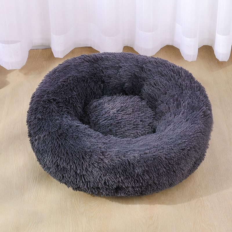 Deep Sleep Dog House Dog Bed Super Soft Washable Long Plush Pet KennelVelvet Mats Sofa For Dog Basket Pet Cat Bed