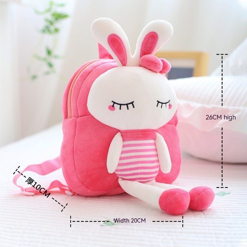 Nicely Children's Schoolbag Plush Toy Backpack