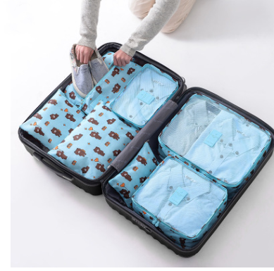 Best Durable Waterproof Nylon Packing Cube Travel Organizer Bag