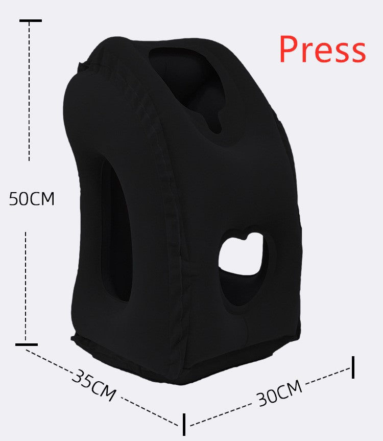 Nicely Inflatable Cushion Travel Pillow The Most Diverse & Innovative Pillow for Traveling 2017 Airplane Pillows Neck Chin Head Support