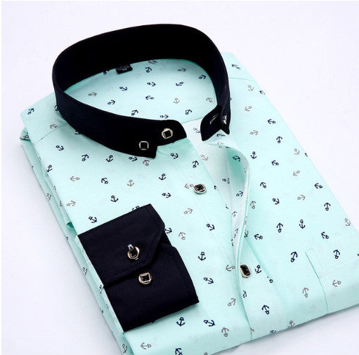 Nicely Mens Floral Print Shirts
