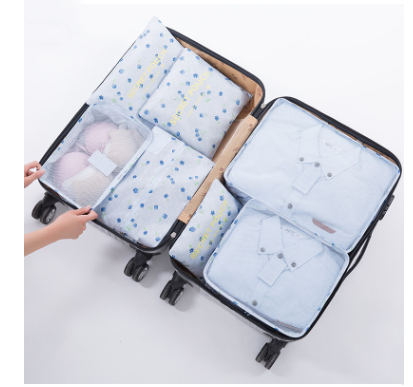 Best Durable Waterproof Nylon Packing Cube Travel Organizer Bag