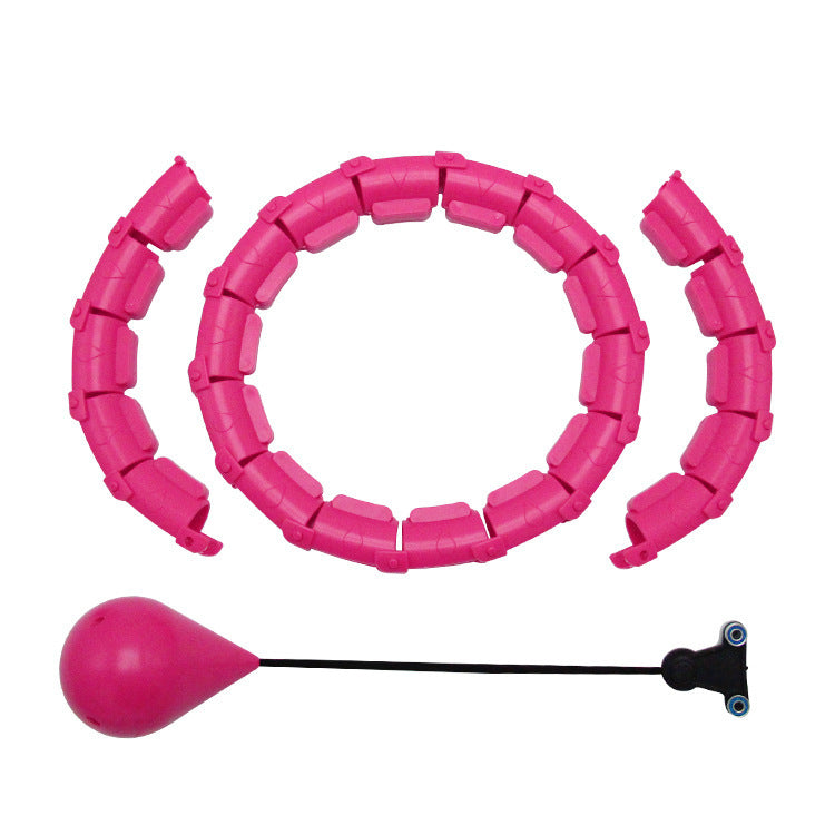 Nicely Fitness Ring Adjustable Sport Hoops Abdominal Thin Waist Exercise Detachable Massage Fitness Hoops Gym Home Training Weight Loss