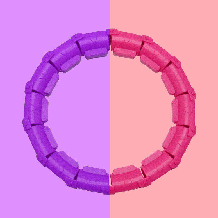 Nicely Fitness Ring Adjustable Sport Hoops Abdominal Thin Waist Exercise Detachable Massage Fitness Hoops Gym Home Training Weight Loss