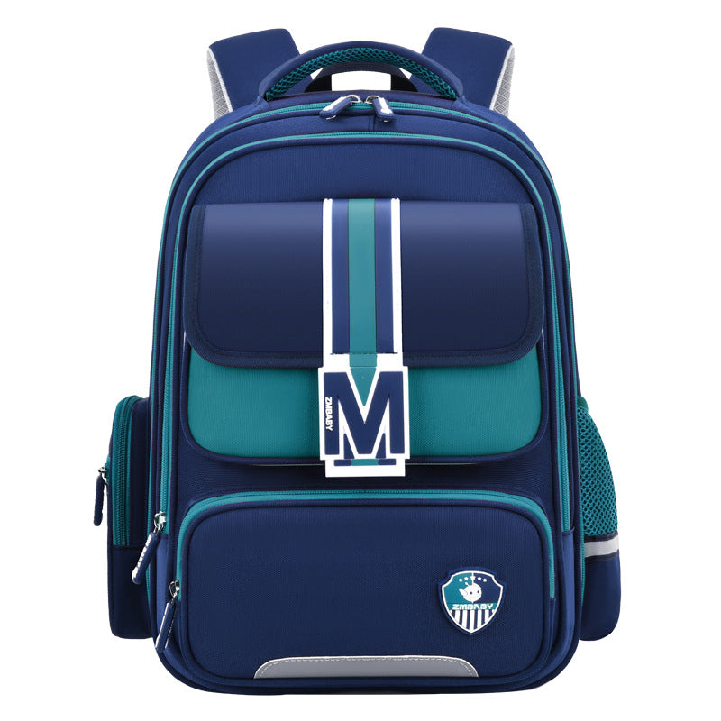 Nicely Baby Burden Relief Spine Protection Primary School Student Schoolbag Large Capacity Lightweight Children Backpack/
