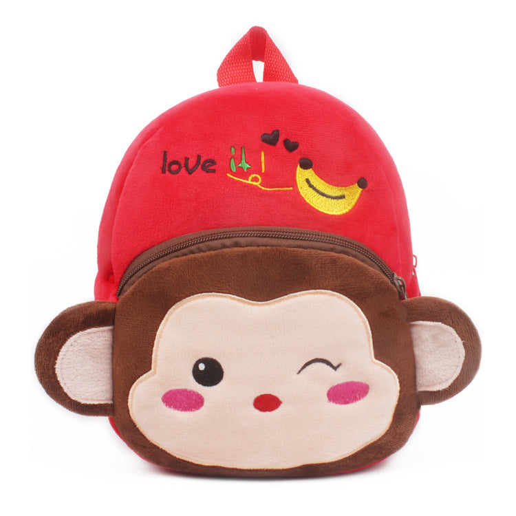 Nicely Children's Schoolbag Plush Toy Backpack