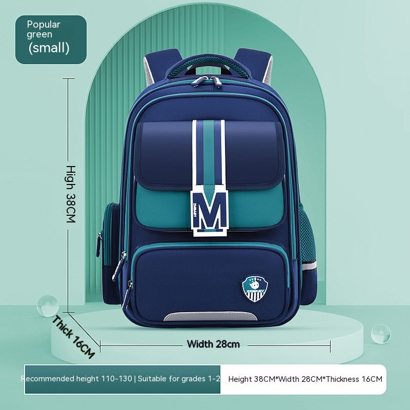 Nicely Baby Burden Relief Spine Protection Primary School Student Schoolbag Large Capacity Lightweight Children Backpack/
