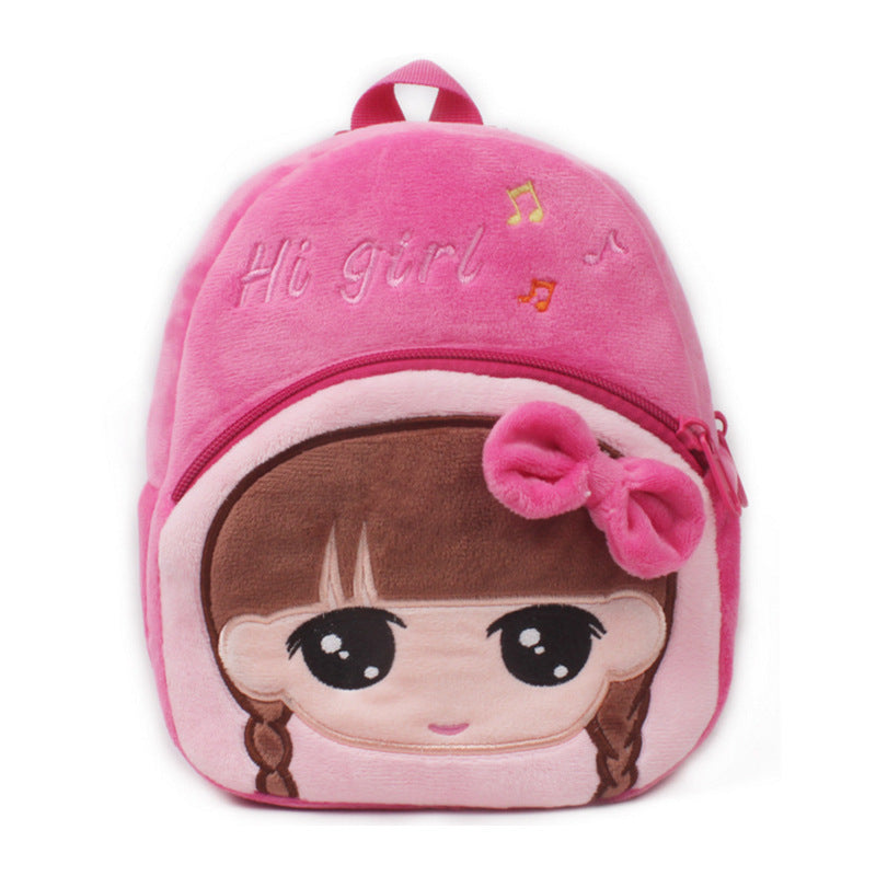 Nicely Children's Schoolbag Plush Toy Backpack