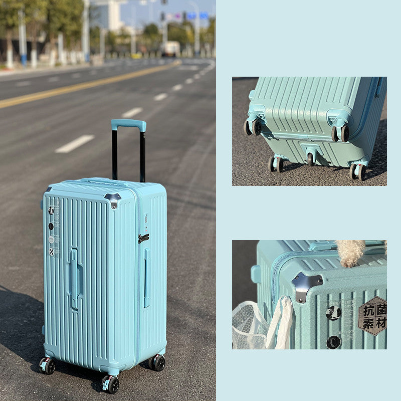 Greet Large-capacity Trolley Case Shock-absorbing Brake Universal Wheel Password Suitcase