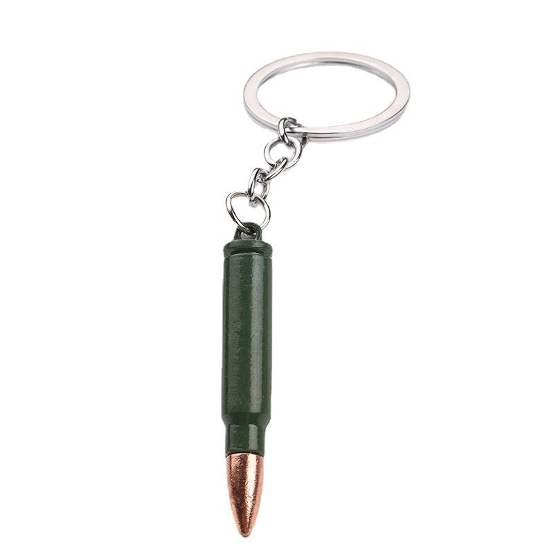 Bullet Model Metal Keychain Pendant