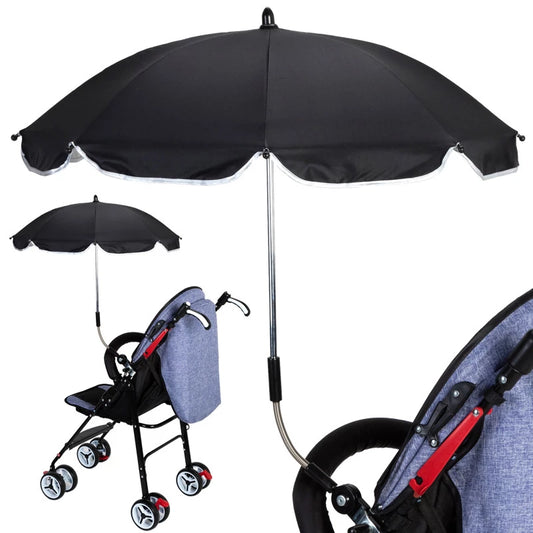 luxury 360 Degrees Pram Umbrellas Cart Accessories Adjustable Stroller Umbrella