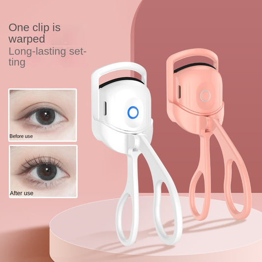 Best Eyelash Curler Portable Electric Heated Comb Eye Lash Long Lasting Eyelashes Curls Thermal Eyelash Curler Makeup Tools Heated Eyelash Curlers,Rechargeable Electric Eyelash Curler,Handheld Eyelash Heat