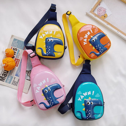 Nicely Children's Cute Cartoon Hard Shell Chest Bag