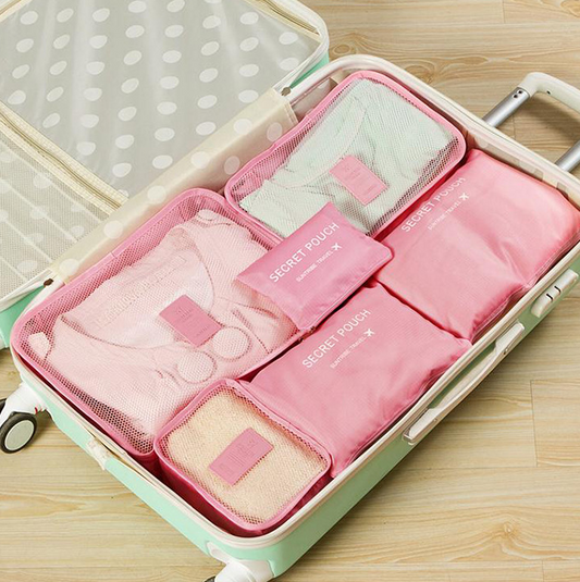 Best Durable Waterproof Nylon Packing Cube Travel Organizer Bag