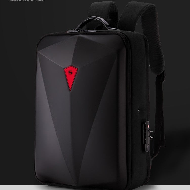 Great Alloy Frame Hard Shell Setting Men's Backpack /