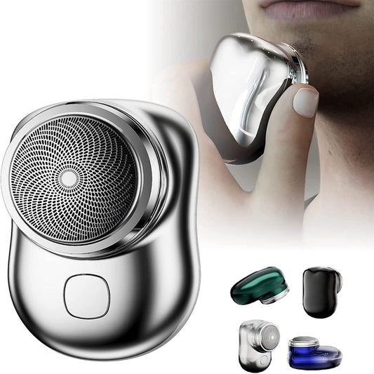 Mini Portable Face Cordless Shavers Rechargeable USB Electric Shaver Wet & Dry Painless  Machine Shaving For Men