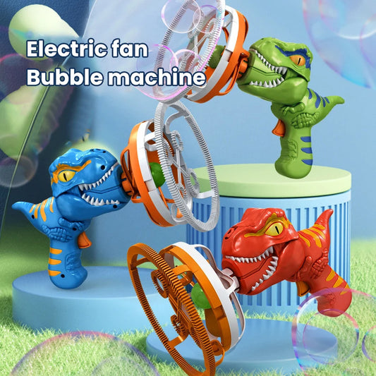 Best Toy Children's Handheld Bubble Machine New Cartoon Blowing Bubble Gun Toy Gift